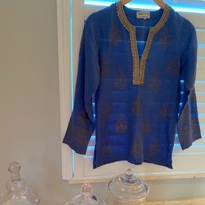 Kaftan linen top